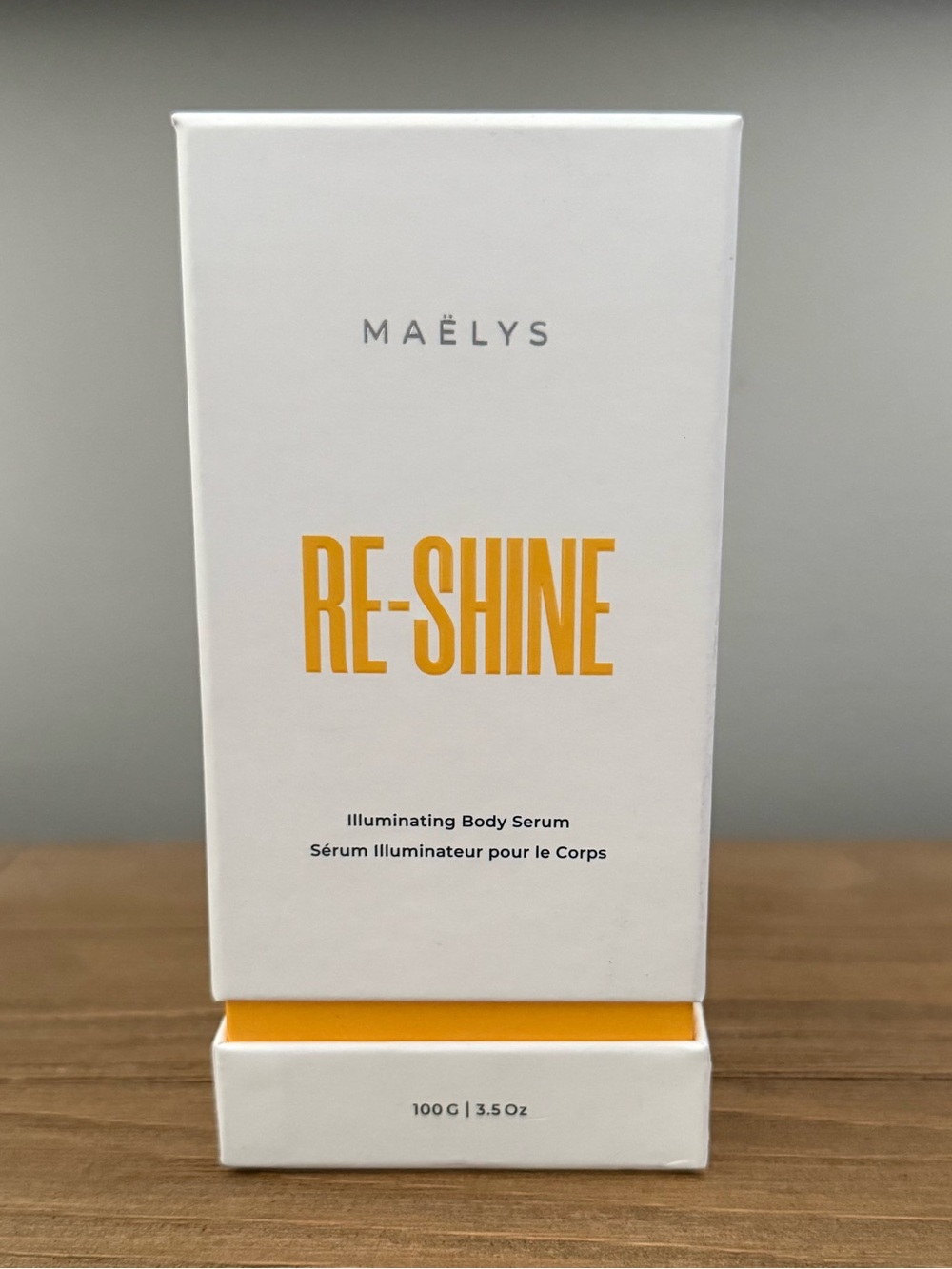 Maelys Re-Shine Illuminating Body Serum 3.5 OZ New Sealed